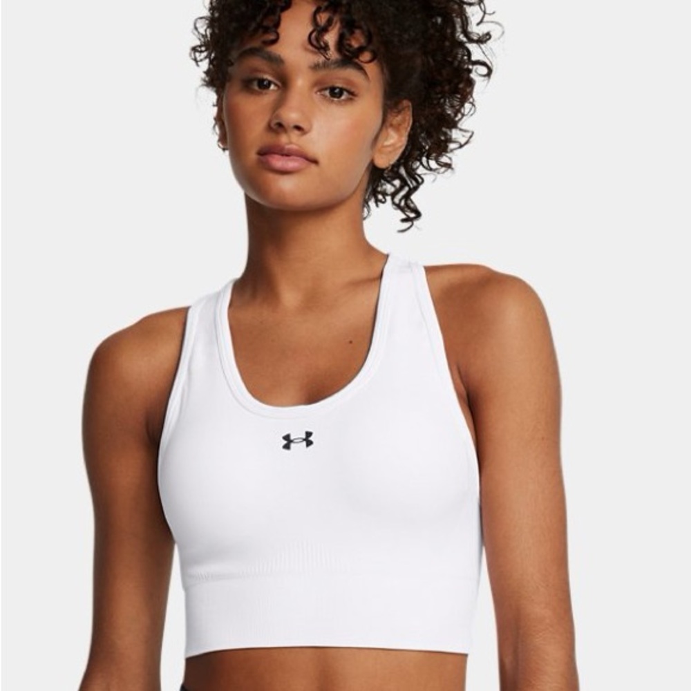 Under Armour Women’s White Seamless Sports Bra